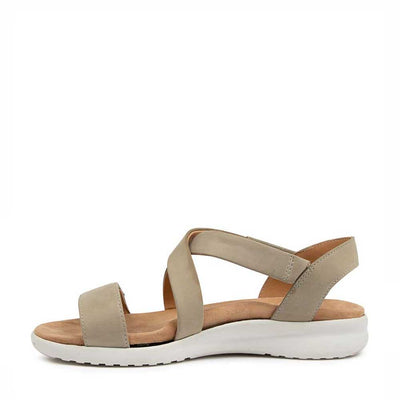 ZIERA BARNEY MISTY WHITE SOLE - Women Sandals - Collective Shoes 