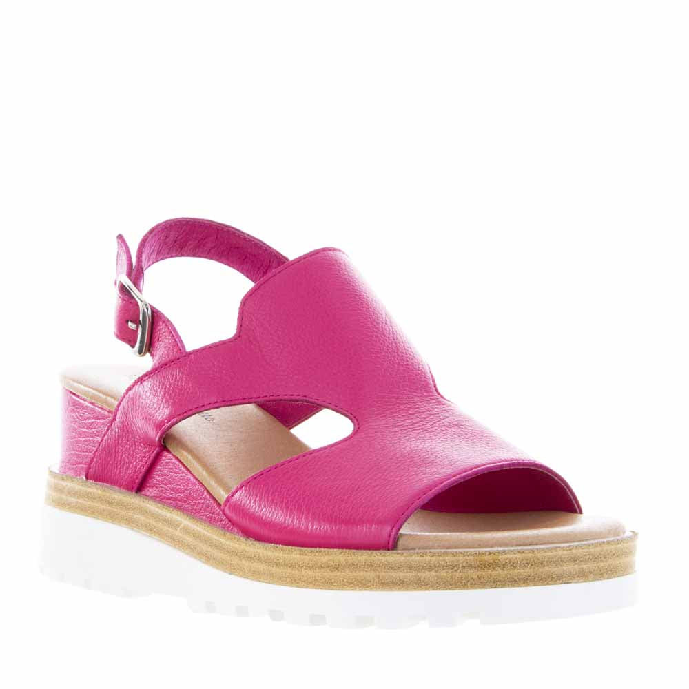 Django & Juliette Bassett Brightpink - Women Sandals - Collective Shoes 