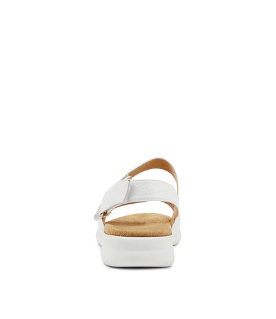 ZIERA BENJI WHITE - Women Sandals - Collective Shoes 