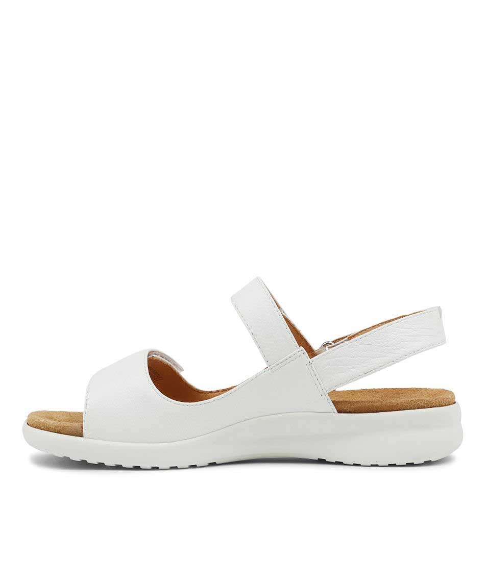 ZIERA BENJI WHITE - Women Sandals - Collective Shoes 