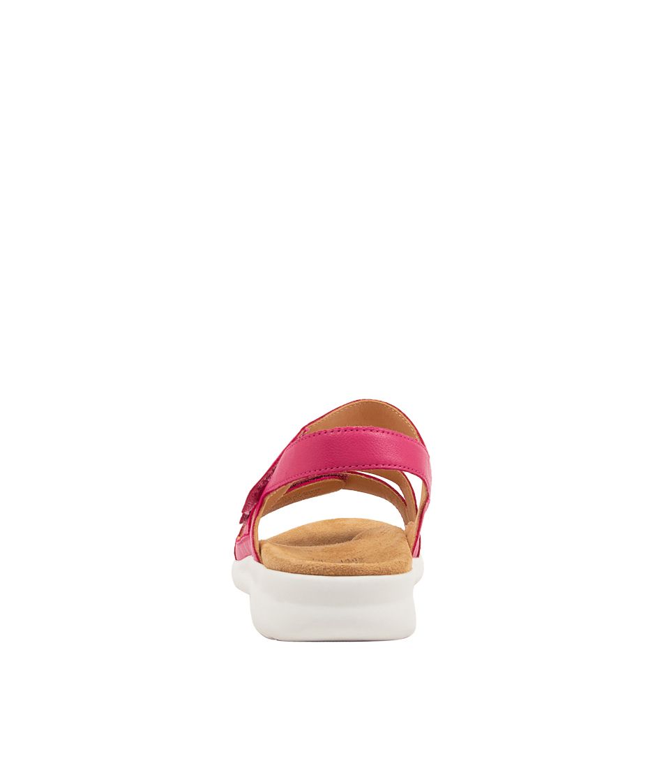 ZIERA BOYDE FUCHSIA WHITE SOLE - Women Sandals - Collective Shoes 