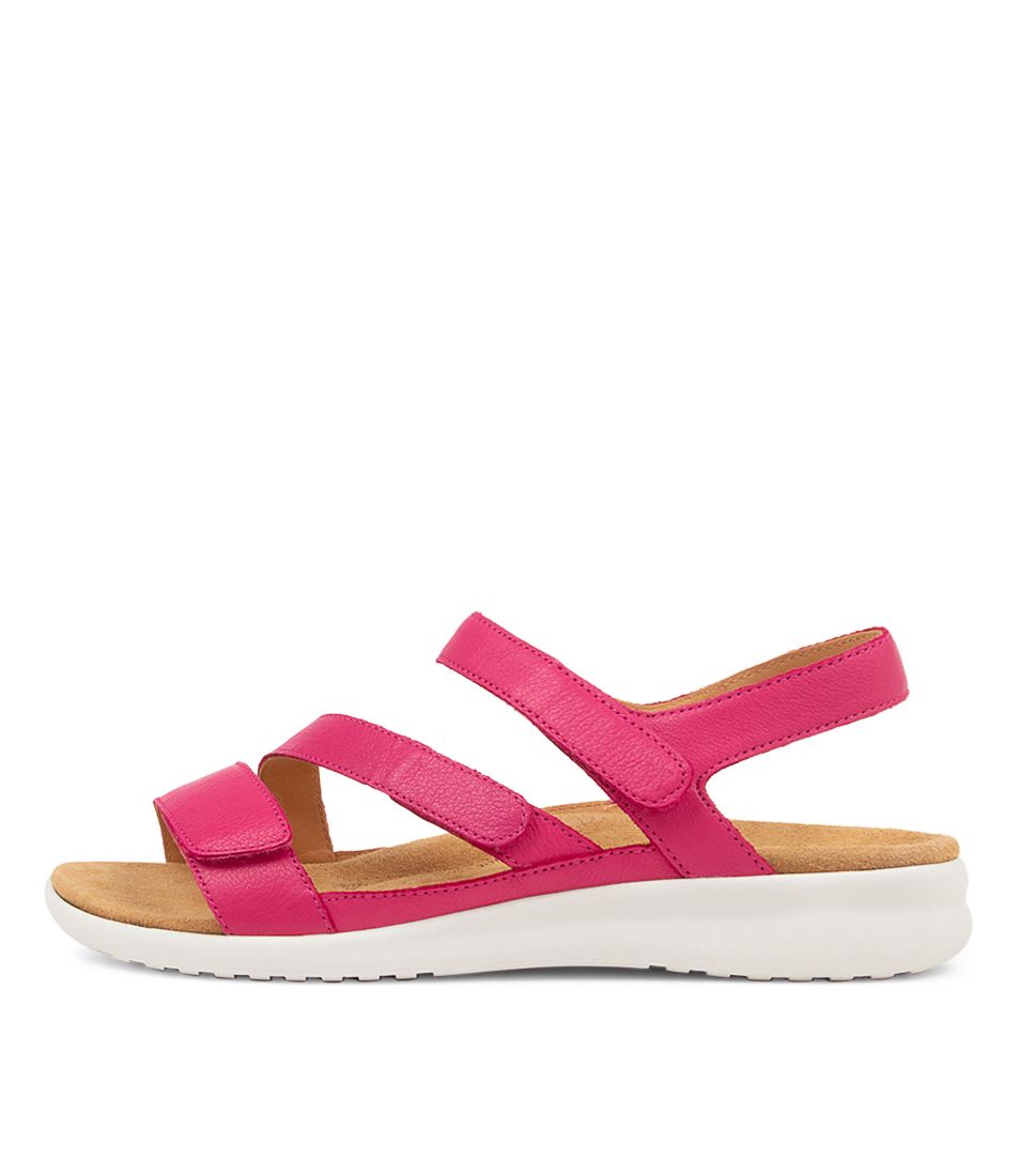 ZIERA BOYDE FUCHSIA WHITE SOLE - Women Sandals - Collective Shoes 