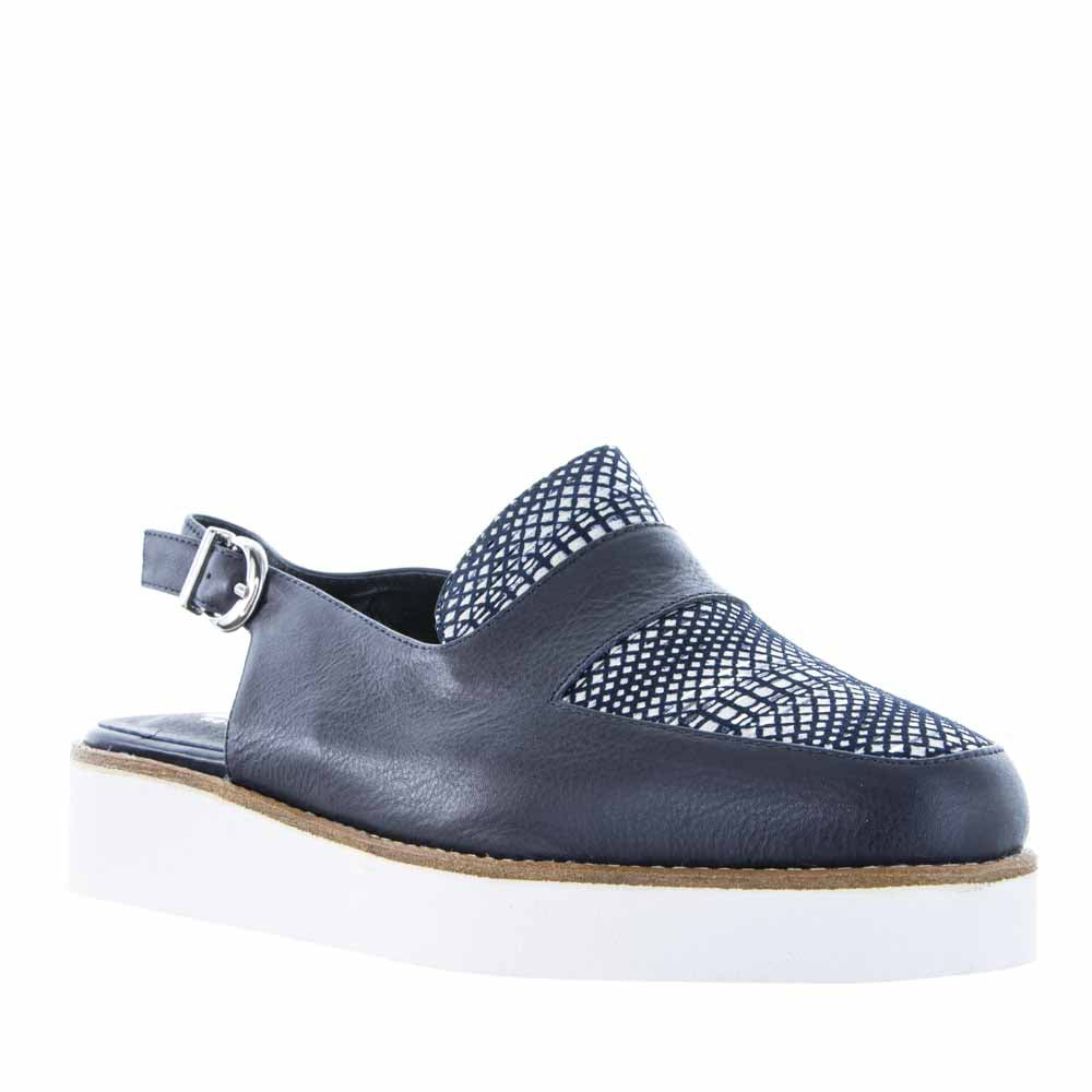 Bresley Pandora Navy Squaw - Women Sandals - Collective Shoes 