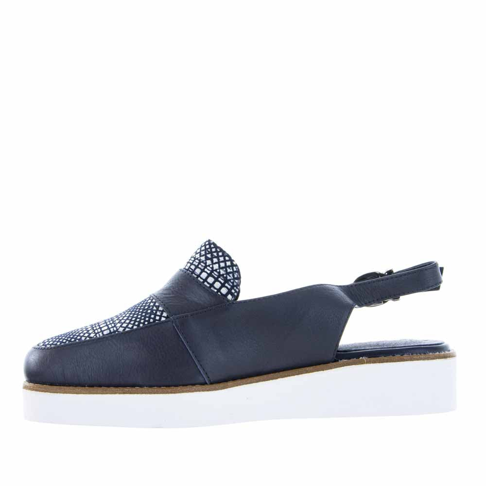 Bresley Pandora Navy Squaw - Women Sandals - Collective Shoes 