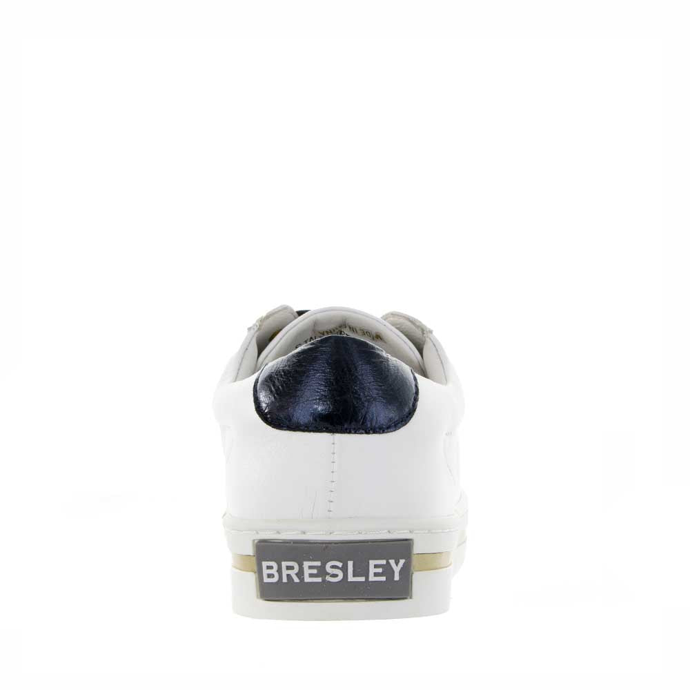 BRESLEY SINISTER WHITE/STRIPE - Women Slip On - Collective Shoes 