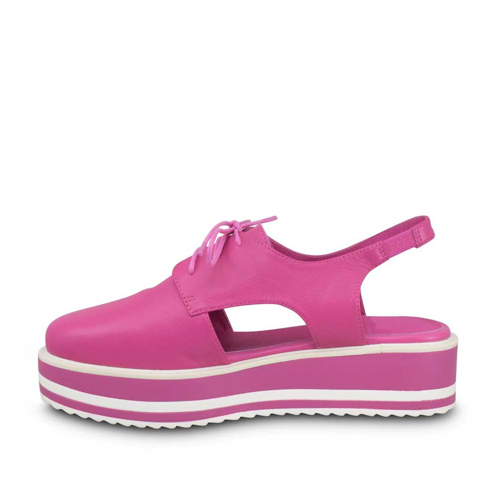 BRESLEY SMILEY FUXIA - Women Sandals - Collective Shoes 