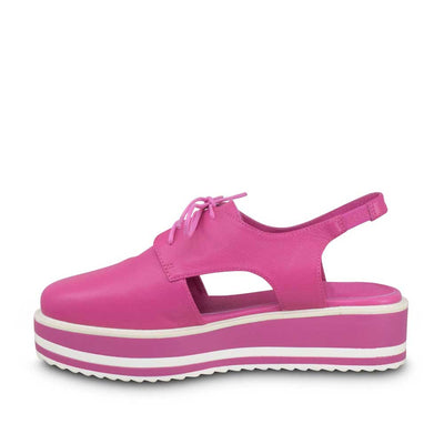 BRESLEY SMILEY FUXIA - Women Sandals - Collective Shoes 
