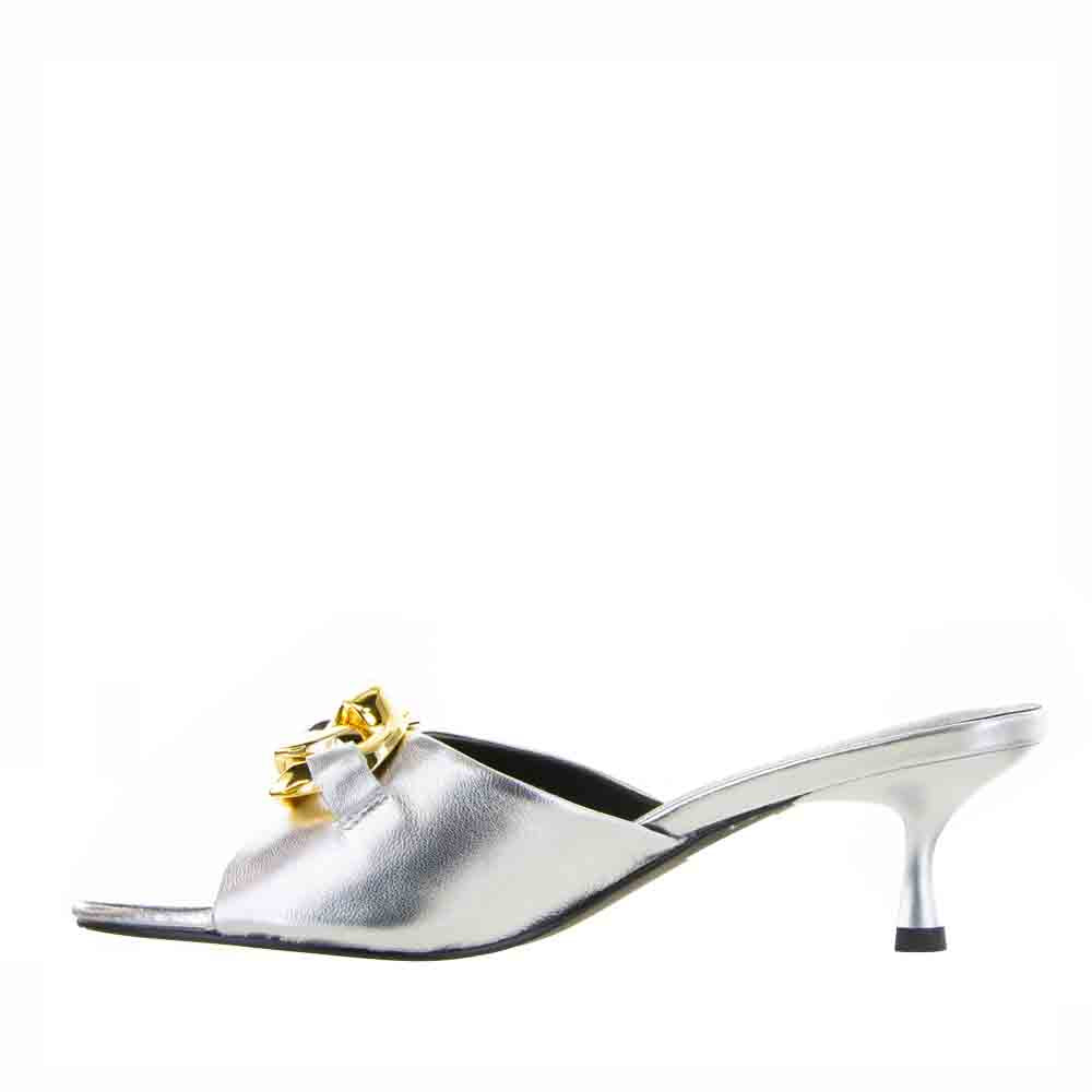 TAMARA LONDON BRIAR SILVER - Women Heels - Collective Shoes 