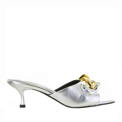 TAMARA LONDON BRIAR SILVER - Women Heels - Collective Shoes 