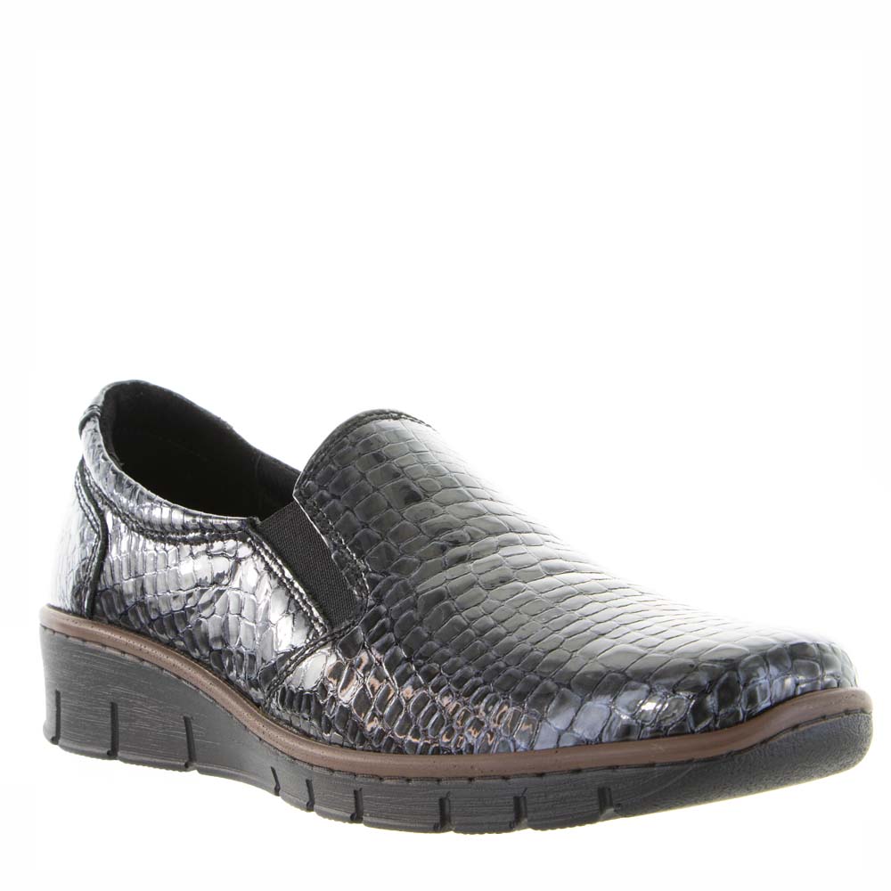 CABELLO CP414-22 DARK GREY CROC - Women Casuals - Collective Shoes 