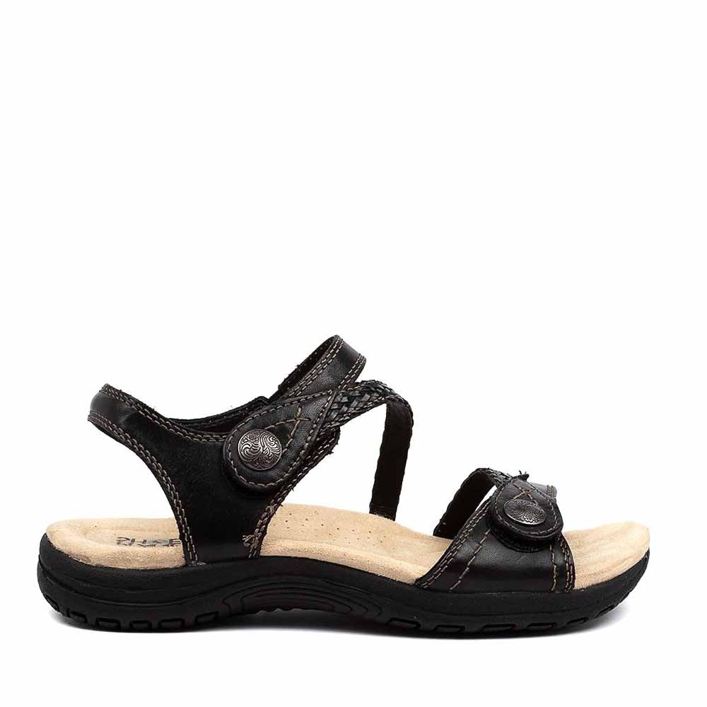 Planet Crop Black - Women Sandals - Collective Shoes 