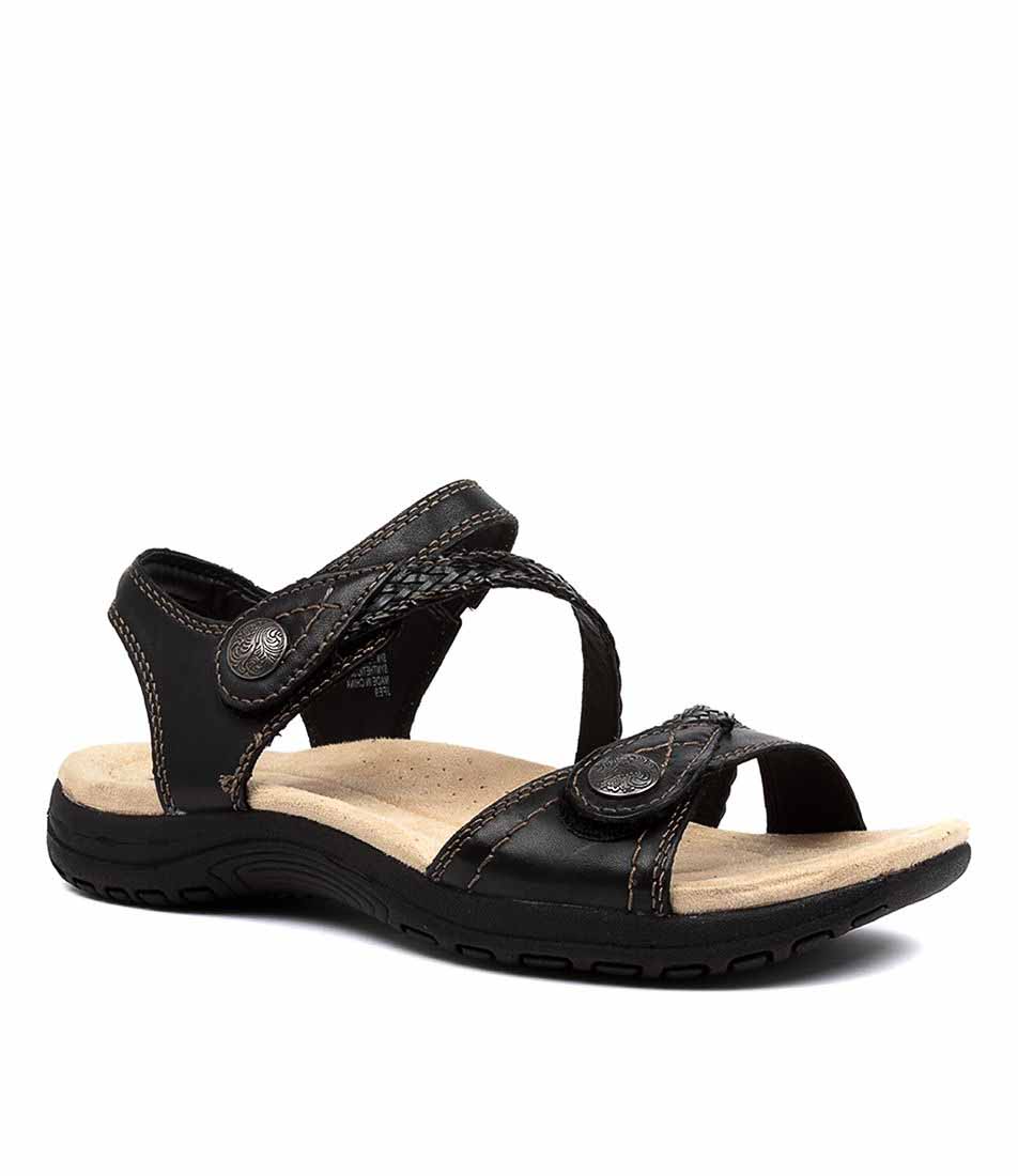 Planet Crop Black - Women Sandals - Collective Shoes 
