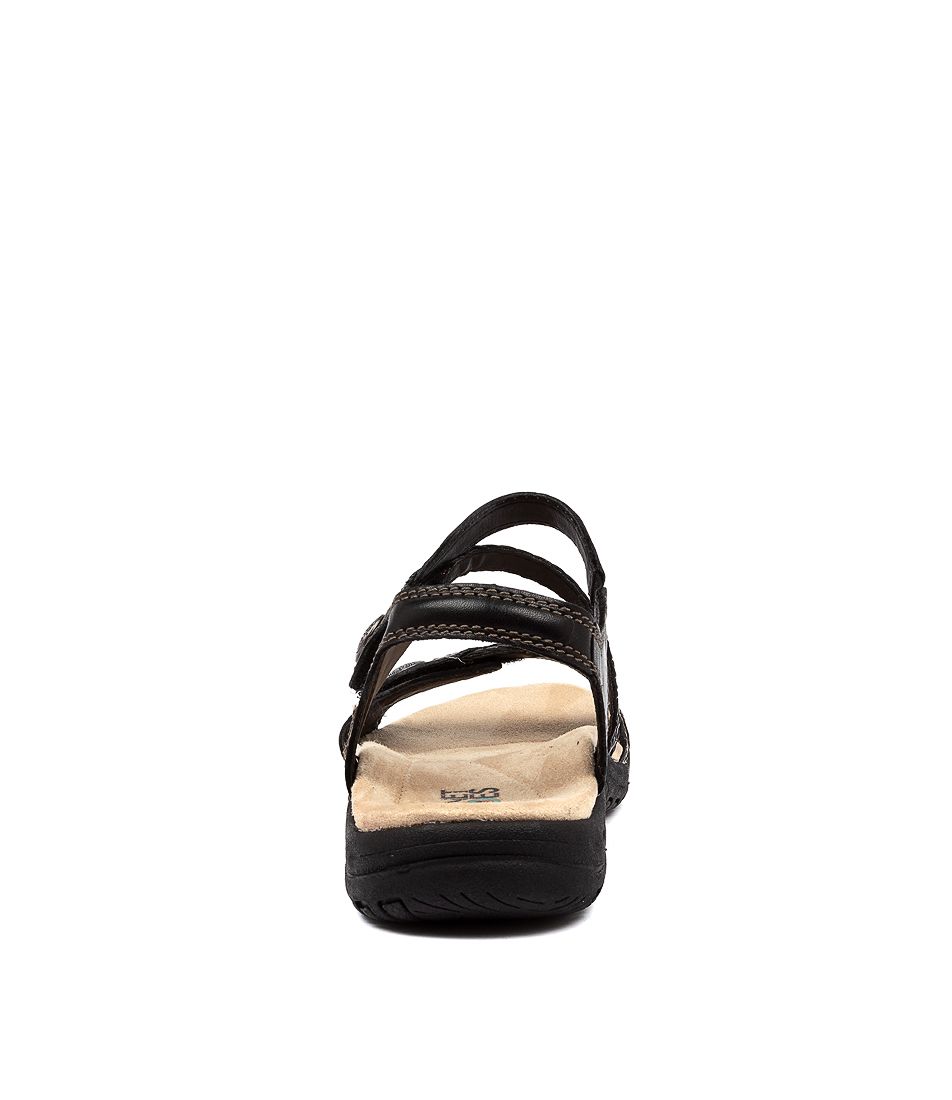 Planet Crop Black - Women Sandals - Collective Shoes 