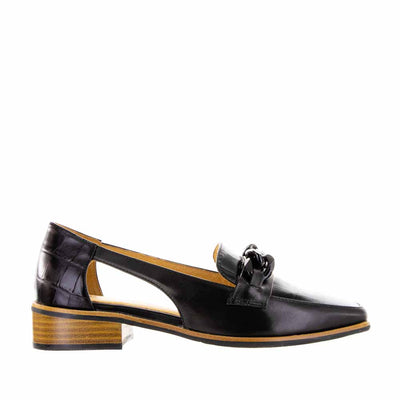 Bresley Devine Black Crc - Women Slip On - Collective Shoes 