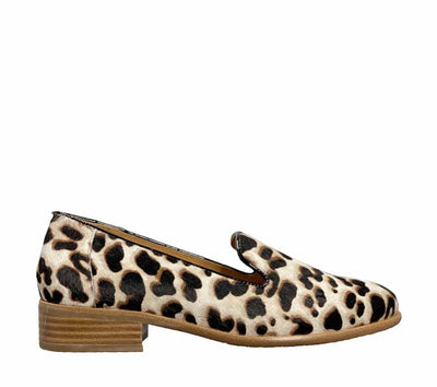 BRESLEY DIDDY CREAM LEOPARD - Collective Shoes 