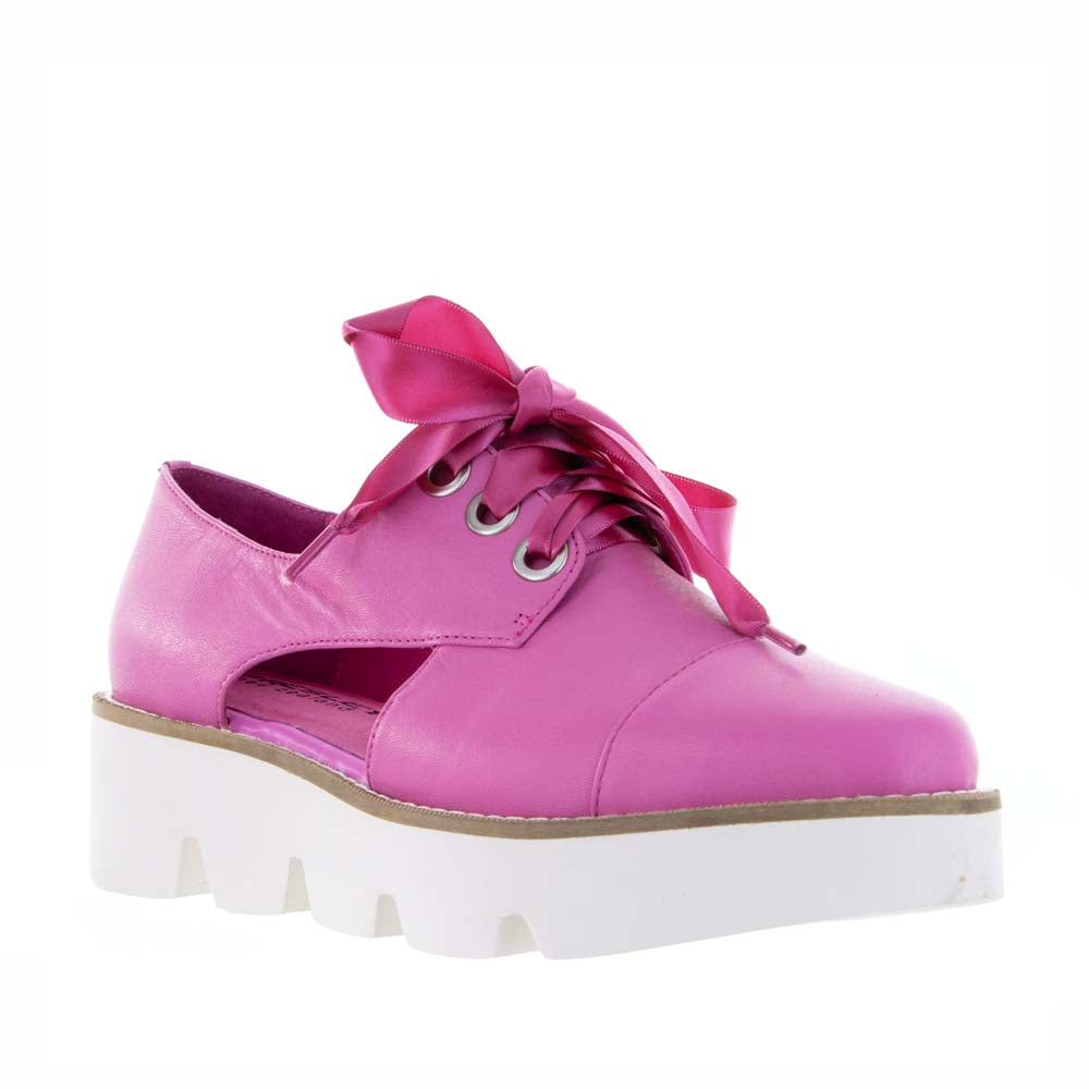 Bresley pine fuchsia - Women Wedge - Collective Shoes 