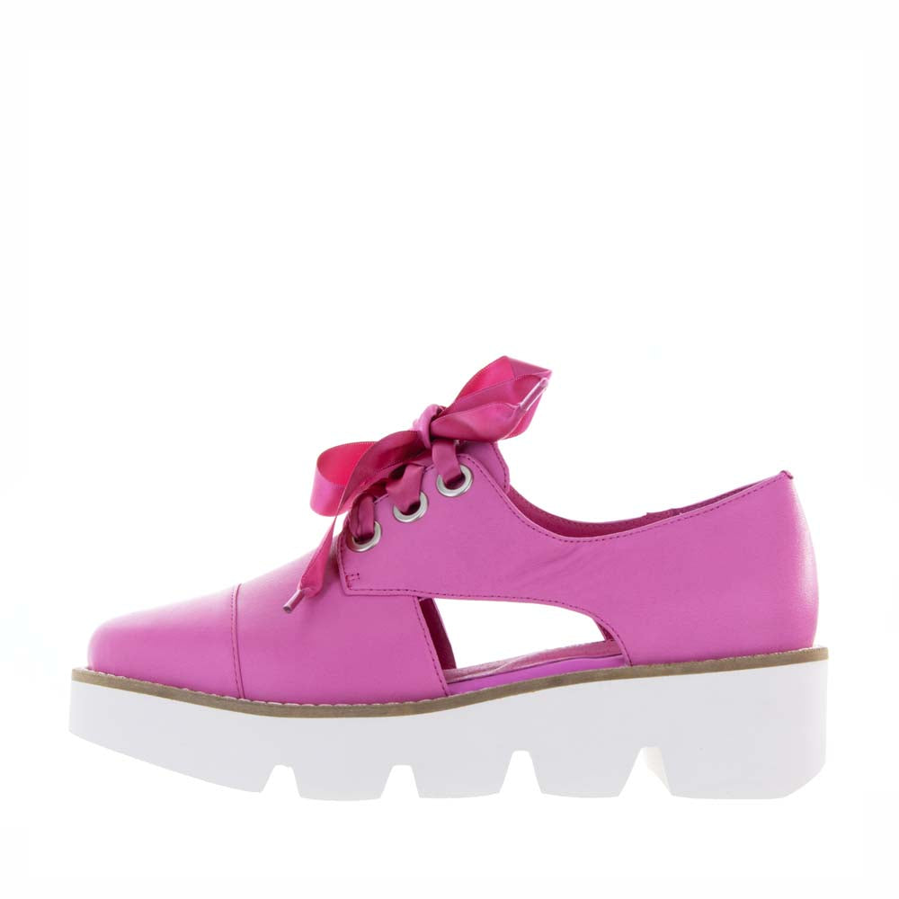 Bresley pine fuchsia - Women Wedge - Collective Shoes 