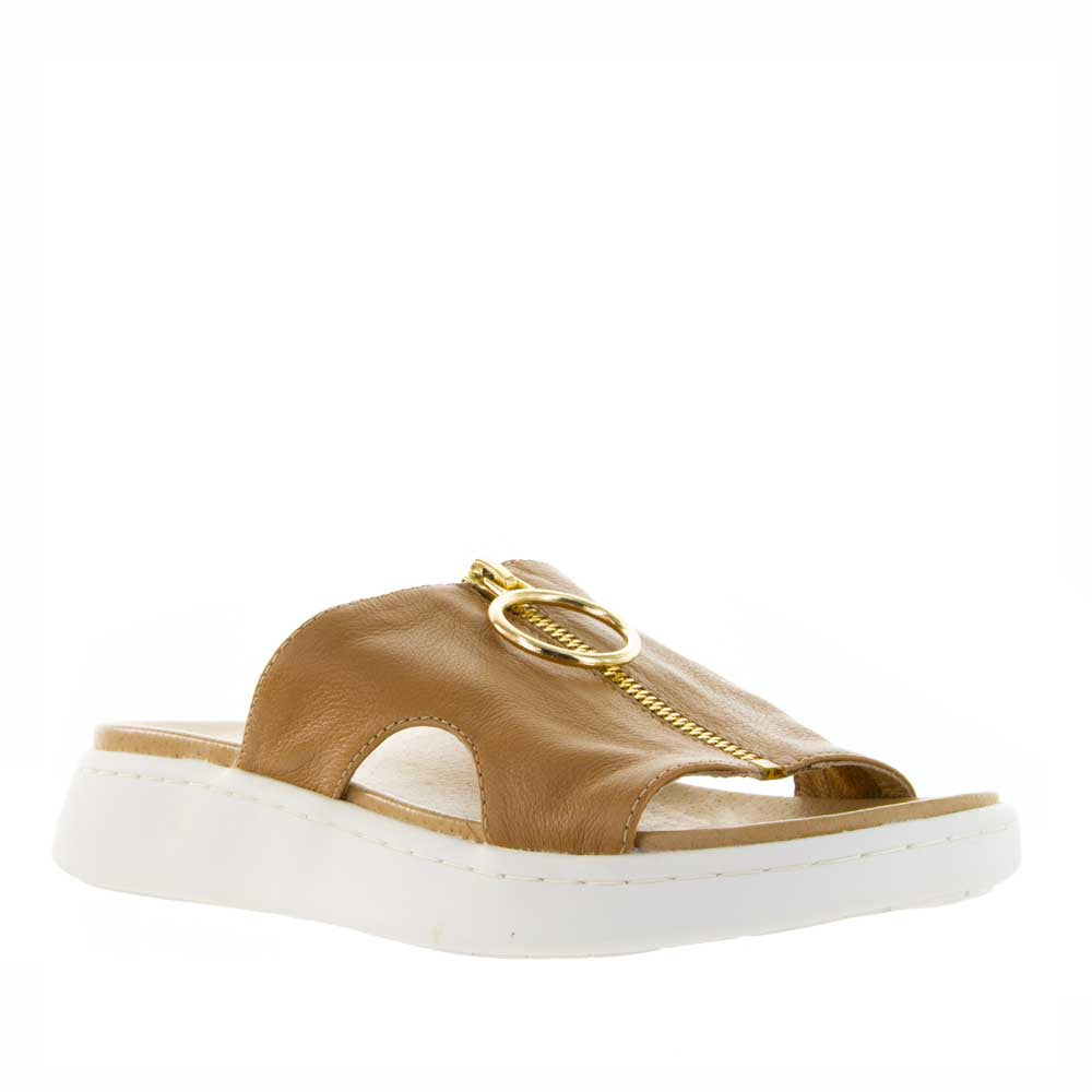 Django & Juliette Entho Tan - Women Flats - Collective Shoes 