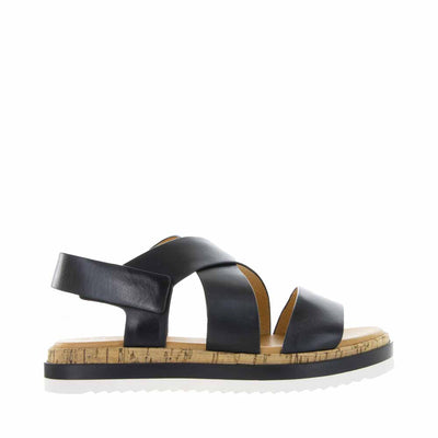 EOS THOUGHTFULLY BLACK - Women Sandals - Collective Shoes 