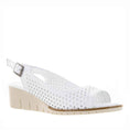 Load image into Gallery viewer, LESANSA EVA WHITE - Women Sandals - Collective Shoes 
