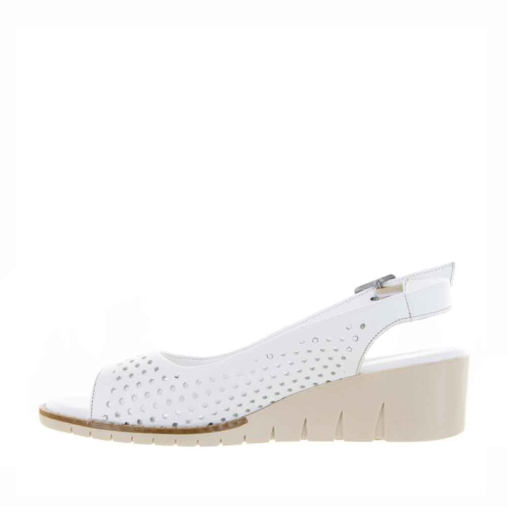 LESANSA EVA WHITE - Women Sandals - Collective Shoes 