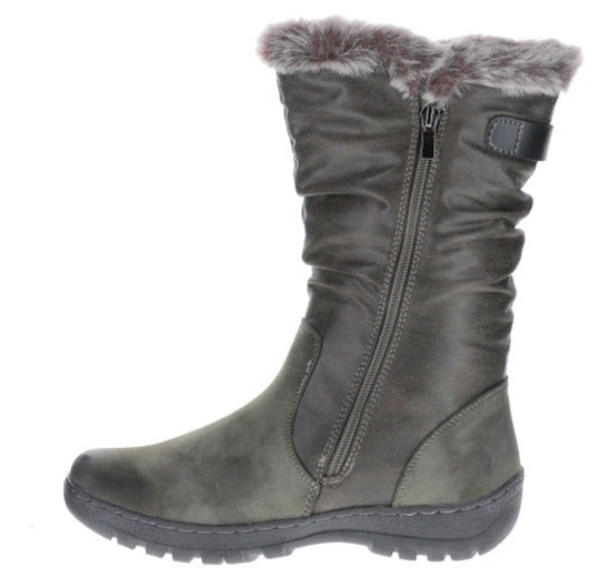 CC RESORTS GOOSE OLIVE - Women Boots - Collective Shoes 