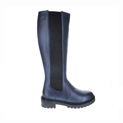 LESANSA RILEY NAVY - Women High Boots - Collective Shoes 