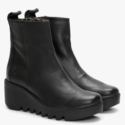 FLY LONDON BALE BLACK - Women Boots - Collective Shoes 