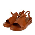 Load image into Gallery viewer, LESANSA HIDE TAN - Women Sandals - Collective Shoes 
