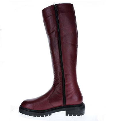 LESANSA RILEY BORDO - Women High Boots - Collective Shoes 