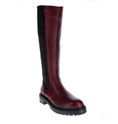 Load image into Gallery viewer, LESANSA RILEY BORDO - Women High Boots - Collective Shoes 

