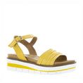Load image into Gallery viewer, LESANSA KIM MUSTARD - Women Sandals - Collective Shoes 
