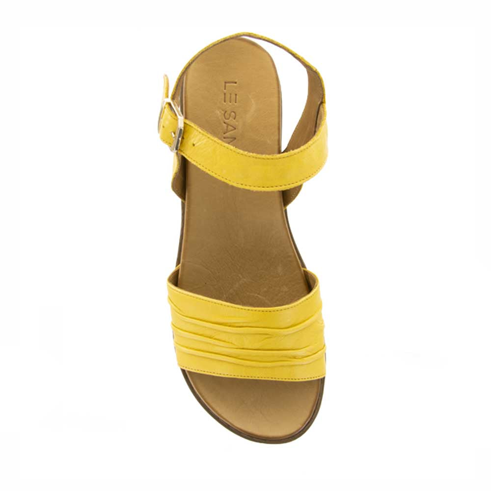 LESANSA KIM MUSTARD - Women Sandals - Collective Shoes 