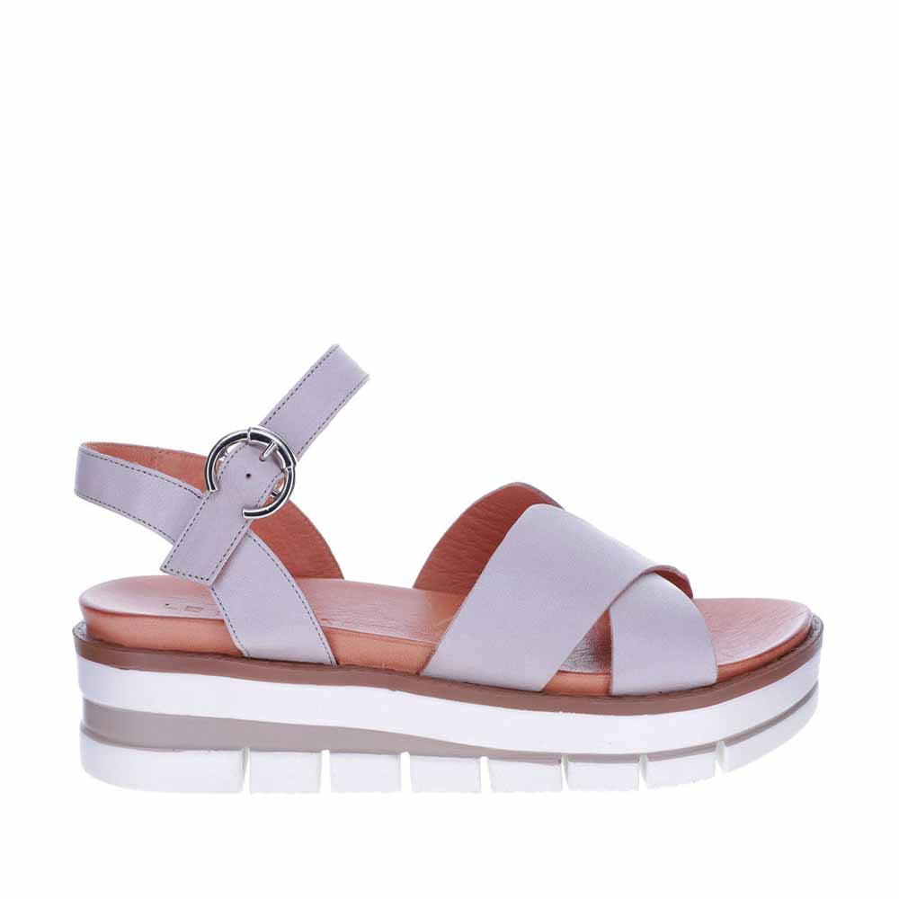 Lesansa Kourtney Silver Grey - Women Sandals - Collective Shoes 
