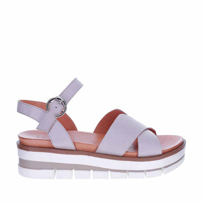 Lesansa Kourtney Silver Grey - Women Sandals - Collective Shoes 