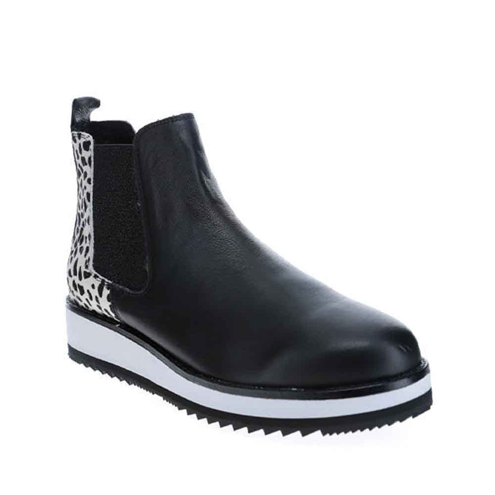 LESANSA STING BLACK SNOW PONY Women Boots - Zeke Collection