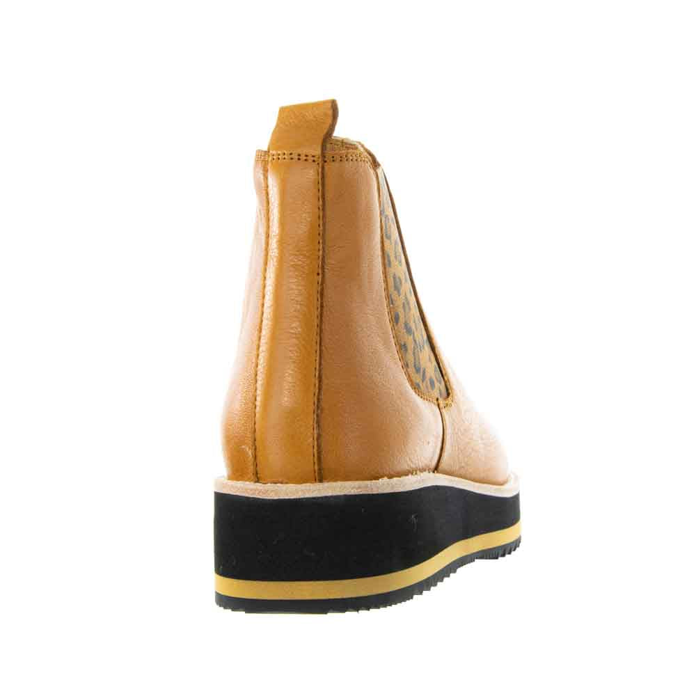 LESANSA STING TAN LEOPARD Women Boots - Zeke Collection