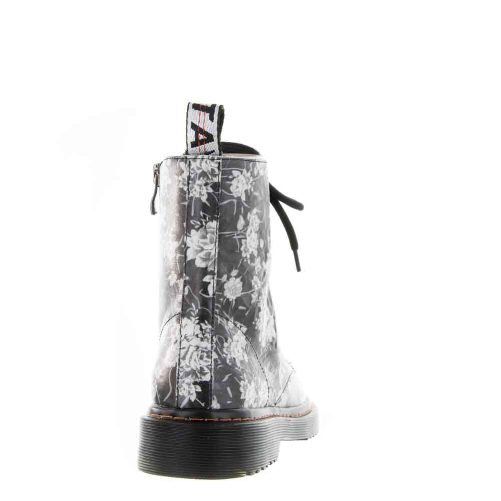 LESANSA DEPTH BLACK FLORAL - Women Boots - Collective Shoes 