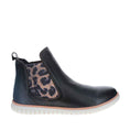 Load image into Gallery viewer, LE SANSA INDY BLACK LEOPARD - Women Boots - Collective Shoes 
