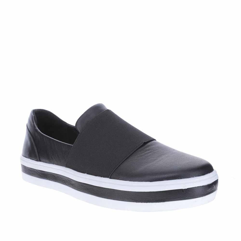 LESANSA SAFARI BLACK - LE SANSA Women Slip-ons - Collective Shoes 