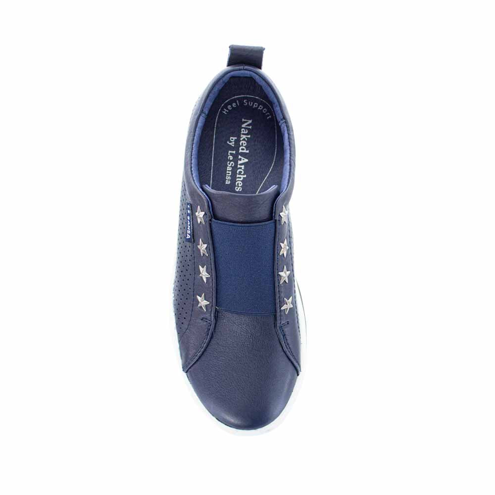 LESANSA STARK NAVY - Le Sansa Women Slip-ons - Collective Shoes 