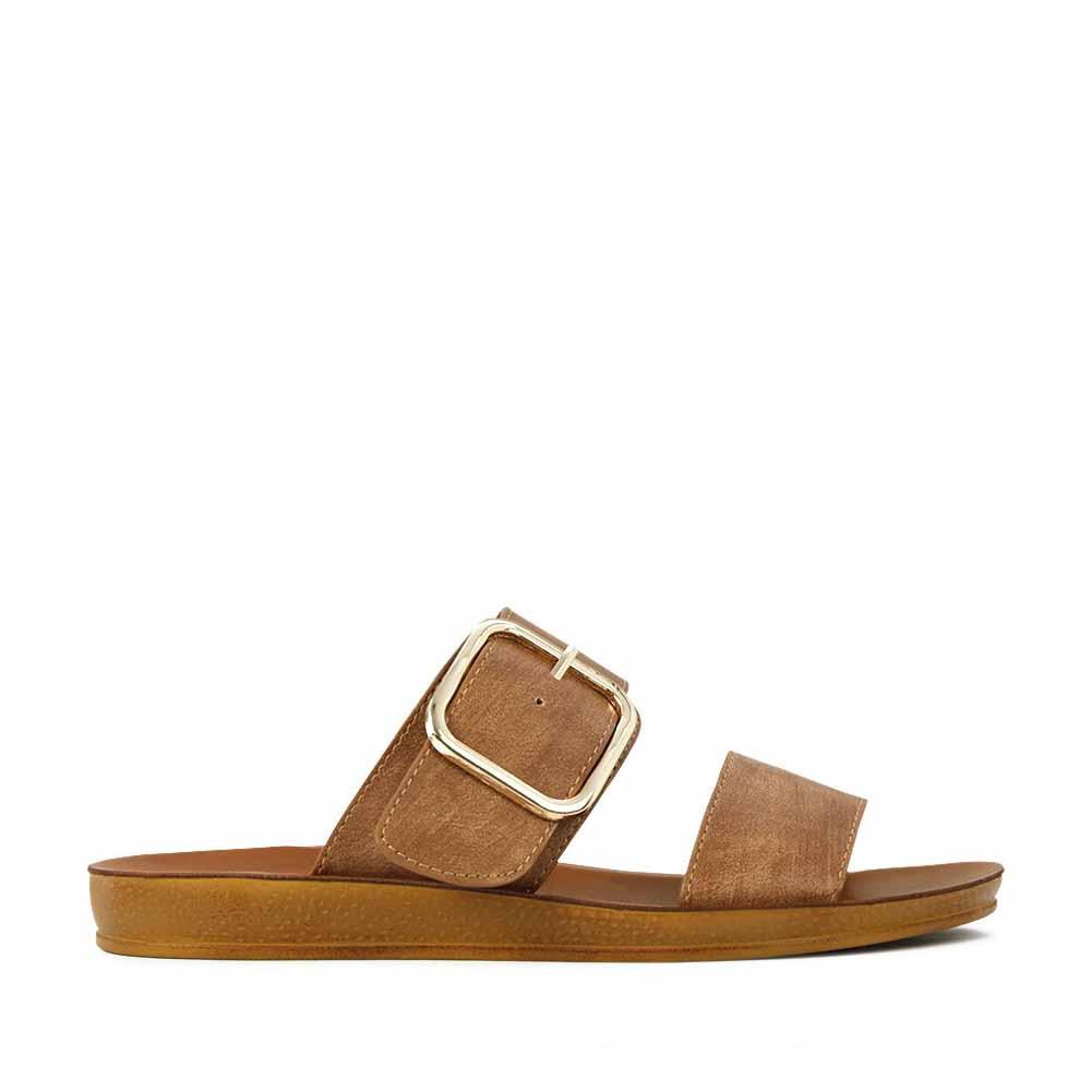 LOS CABOS DOTI CHOCOLATE - Los Cabos Women Flats - Collective Shoes 