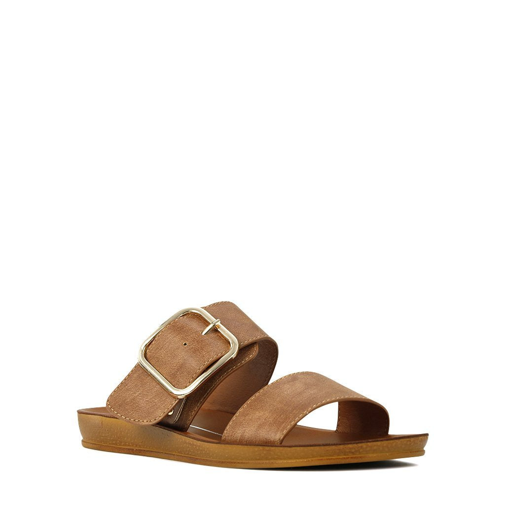 LOS CABOS DOTI CHOCOLATE - Los Cabos Women Flats - Collective Shoes 