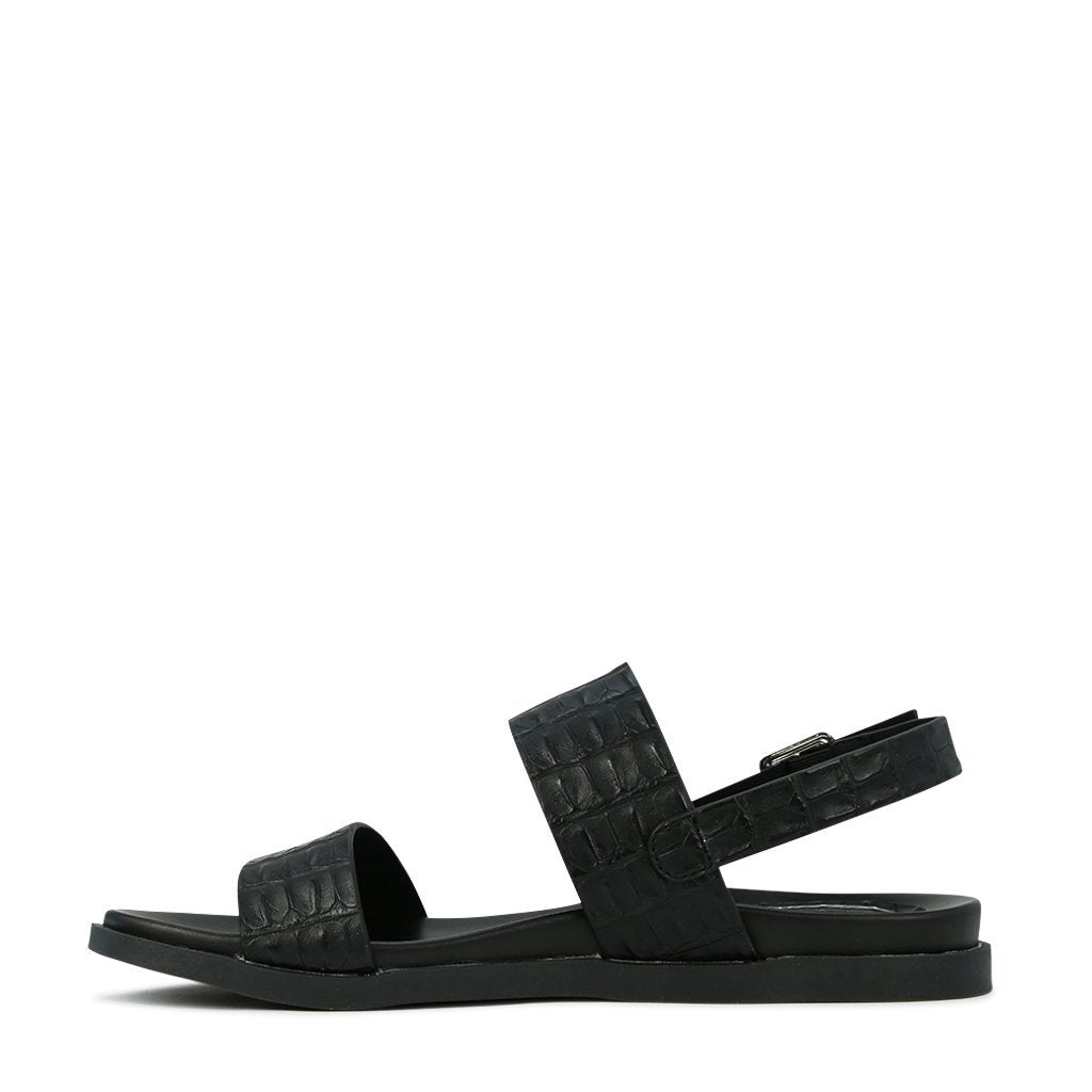 LOS CABOS ROENA BLACK CROC - Collective Shoes 