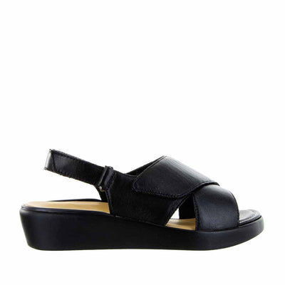 ZIERA MORTON BLACK - Women Sandals - Collective Shoes 