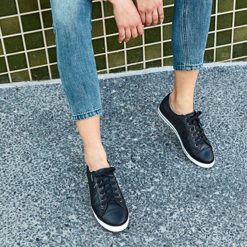 FRANKiE4 NAT BLACK CROC - Collective Shoes 