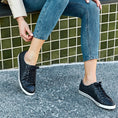 Load image into Gallery viewer, FRANKiE4 NAT BLACK CROC - Collective Shoes 
