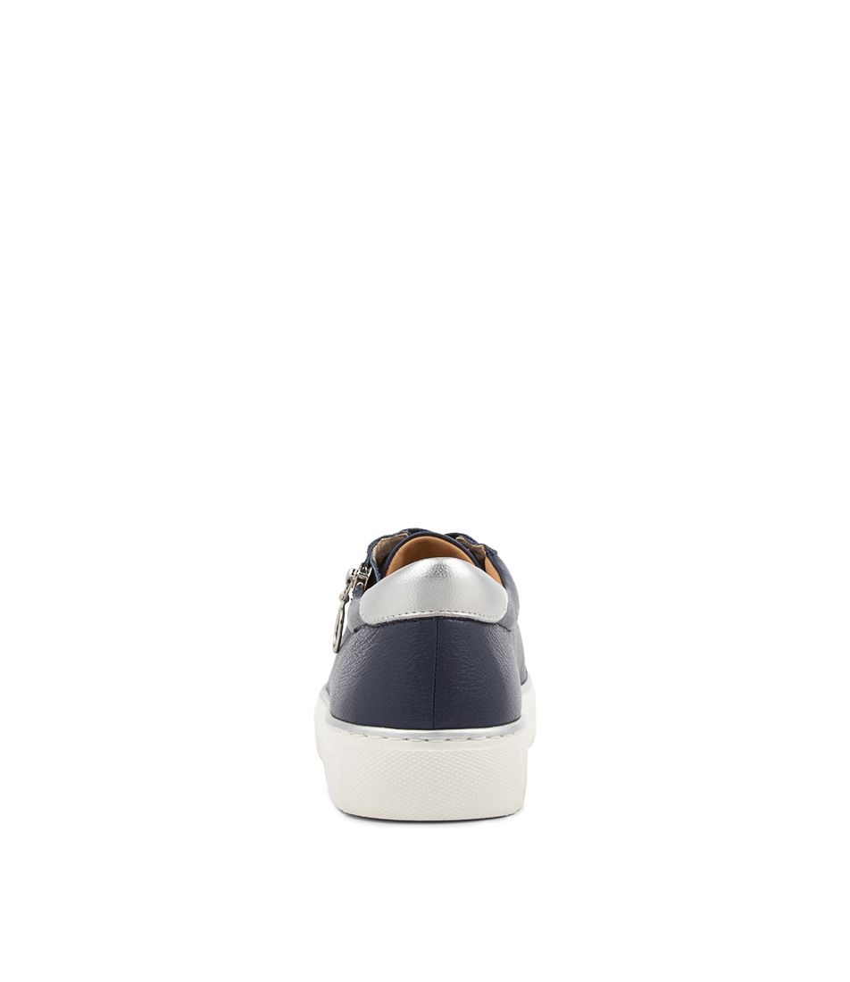 ZIERA PAMELA NAVY SILVER - Women sneakers - Collective Shoes 