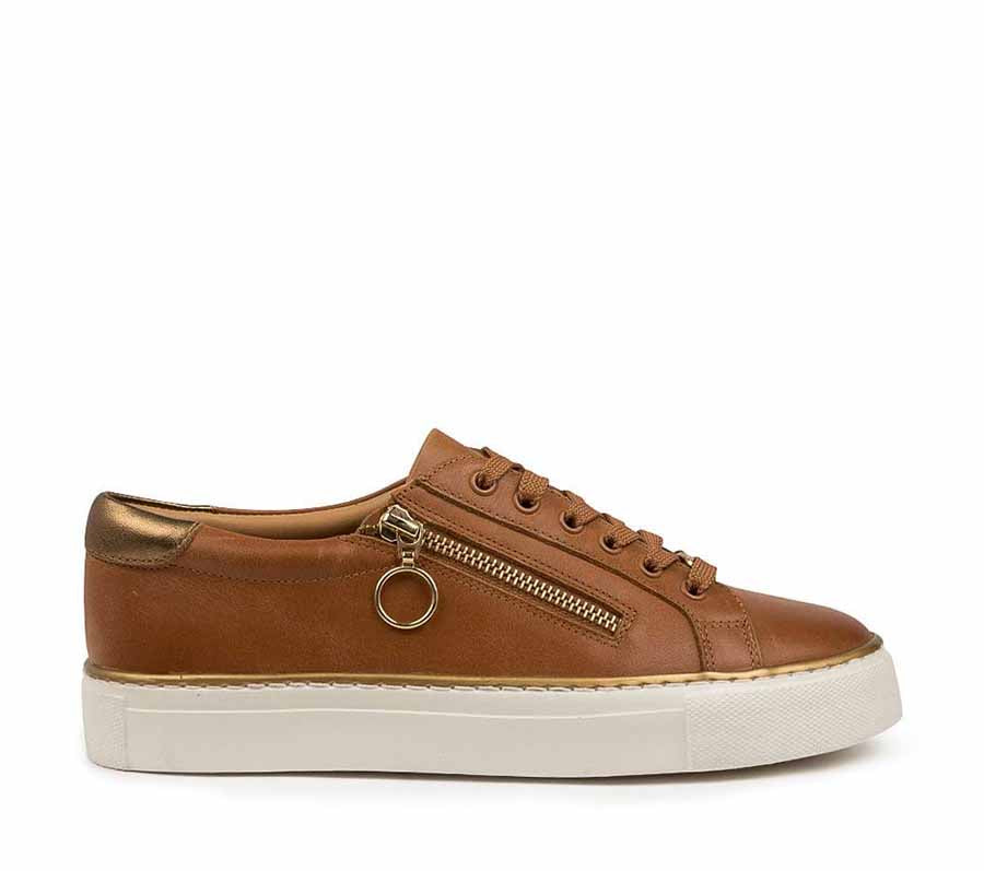 ZIERA PAMELA TAN BRONZE - Collective Shoes 