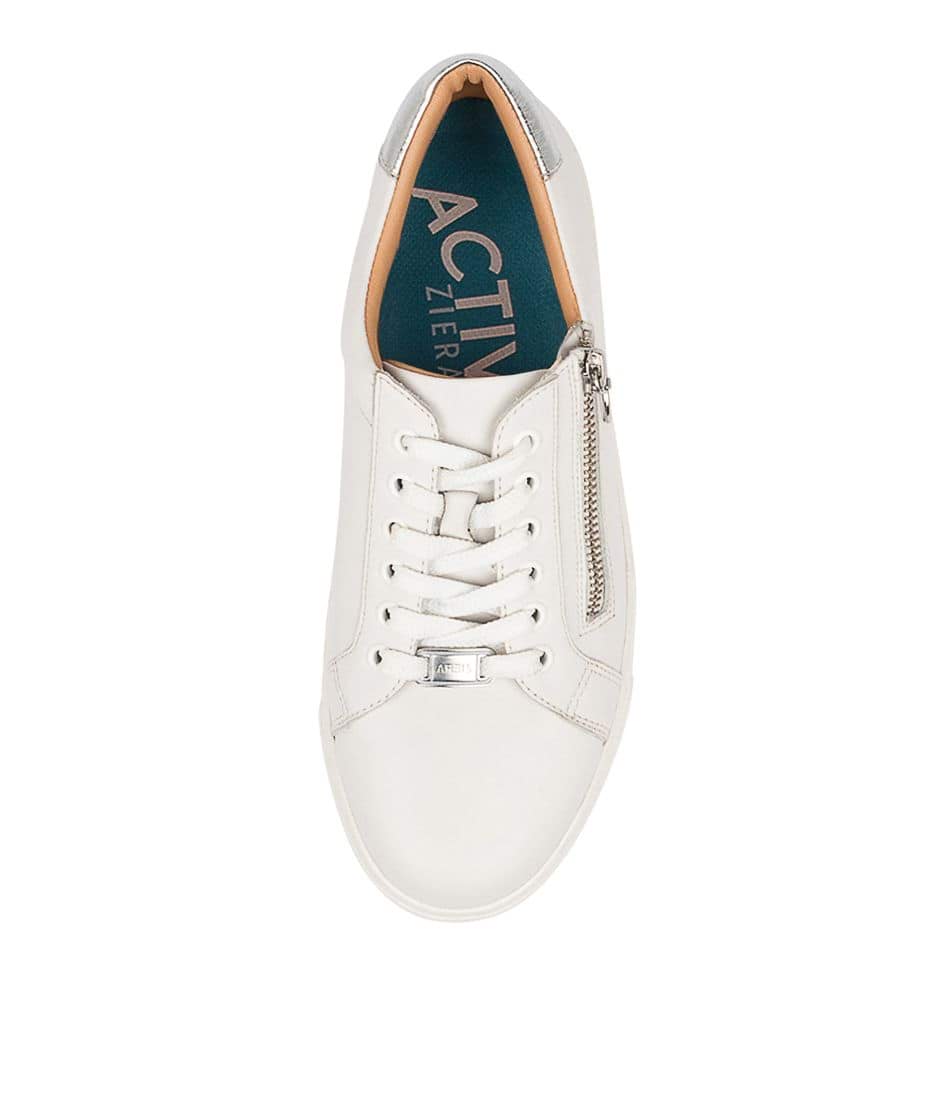 ZIERA PAMELA XF WHITE SILVER - Collective Shoes 